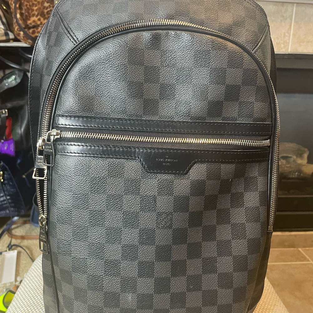 Louis Vuitton Damien Graffiti Michael backpack